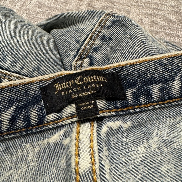 Juicy Couture Black Label AcidWash Girlfriend Jean 27 - Picture 5 of 5